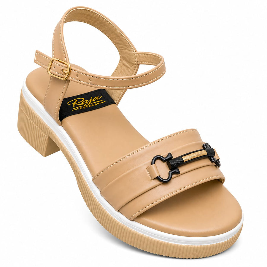 Stylish Beige Platform Sandal for Women – Comfortable & Trendy Design
